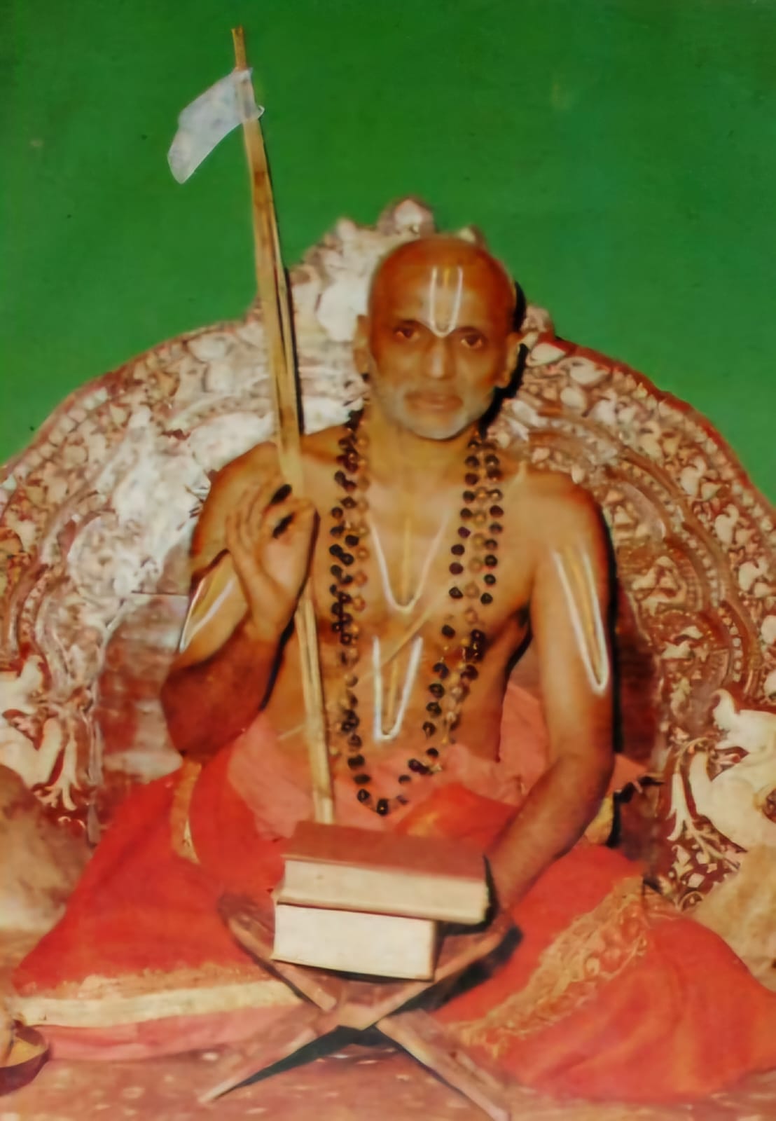 Acharyan portrait during Thirunakshatra Mahotsavam