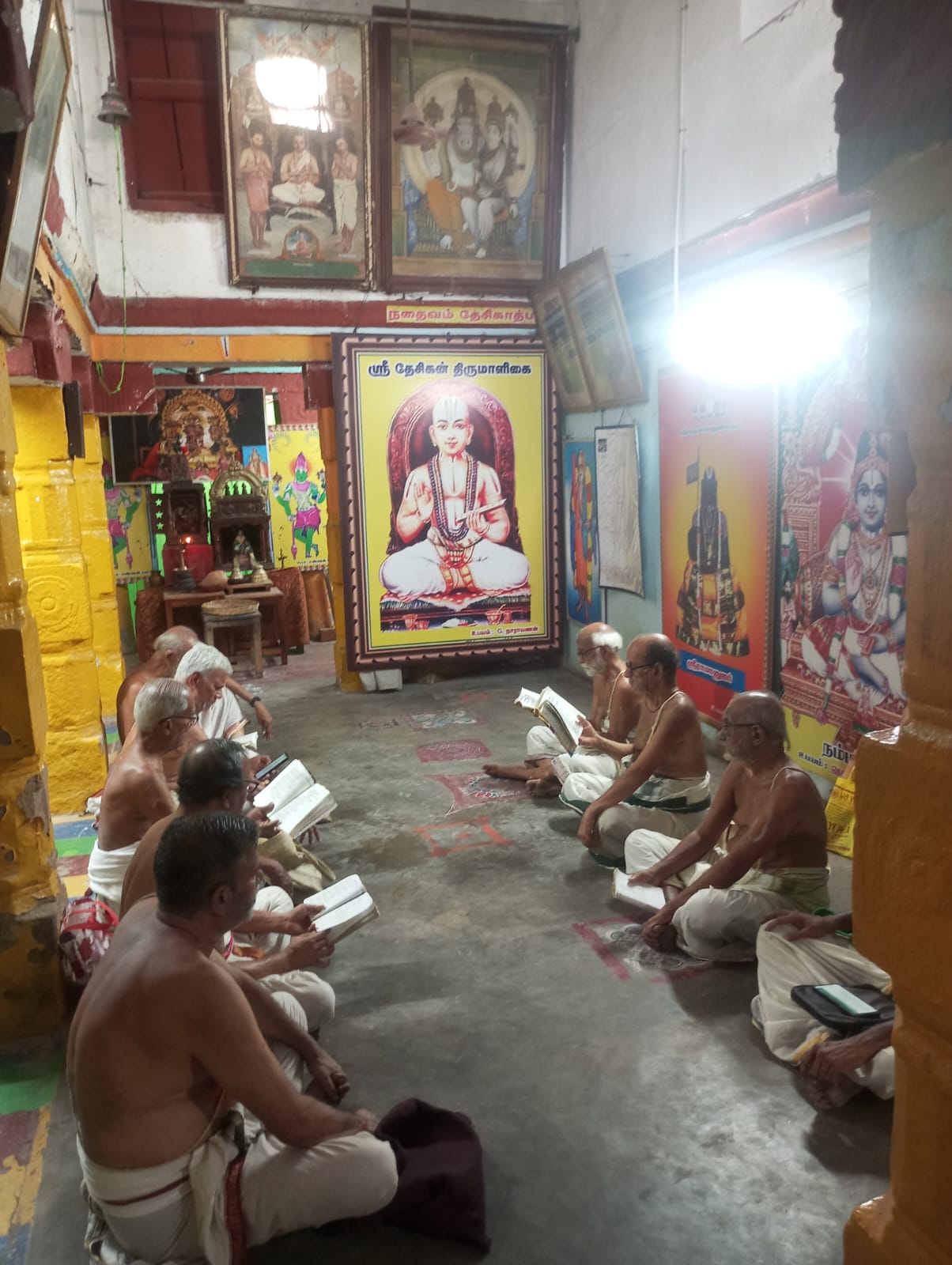 Sri Madhurakavi Azhwar Thirunakshathra Vaibhavam observance at the Mutt